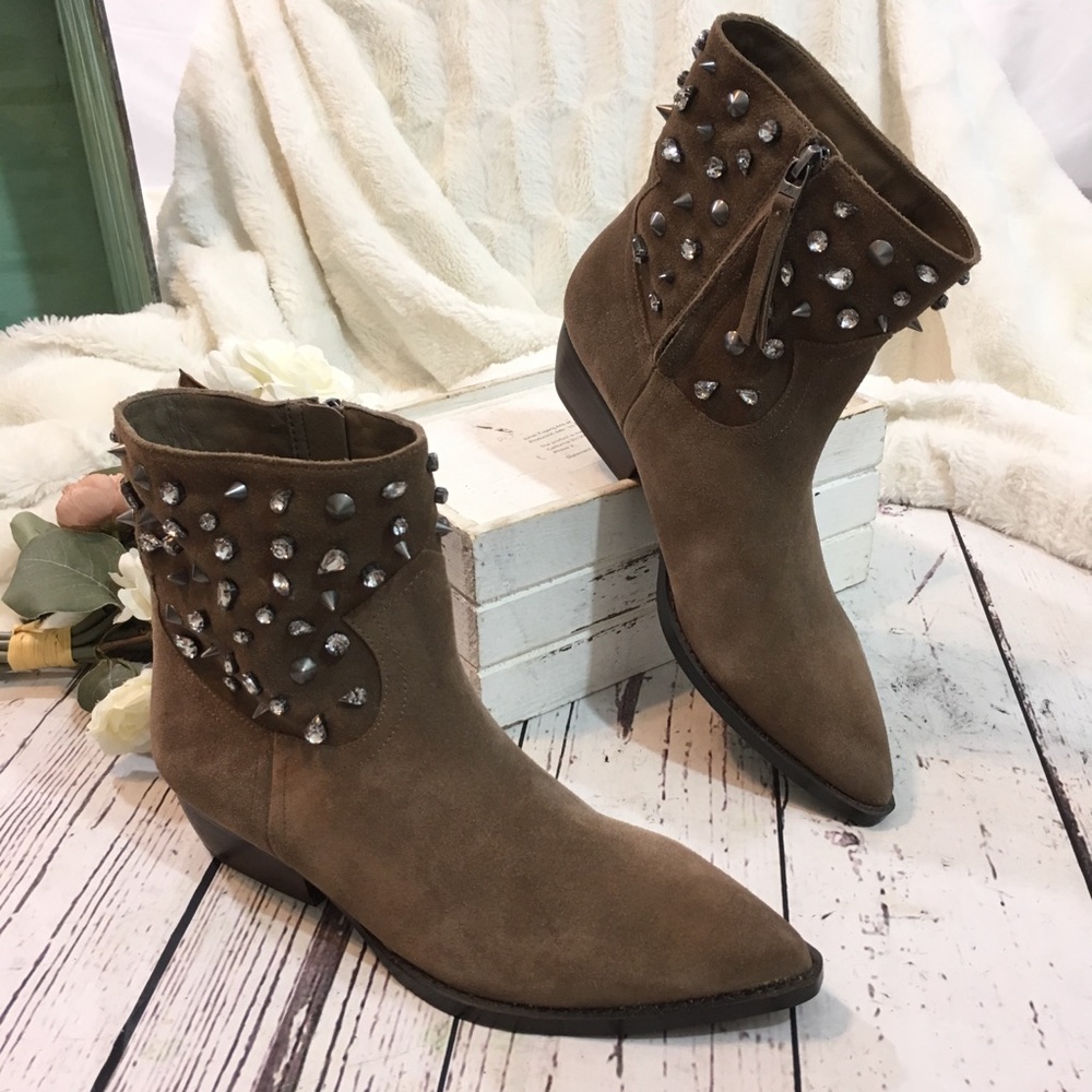 Sam edelman avril studded bling ankle boots nwob - Picture 2 of 8